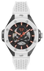 Philipp Plein PWPFA0724 Plein Skeleton Royal automatisch, Sieraden, Tassen en Uiterlijk, Overige merken, Staal, Verzenden, Polshorloge