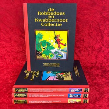 Robbedoes en Kwabbernoot 1 t/m 4 - 4 Avonturen van Robbedoes, Nieuw