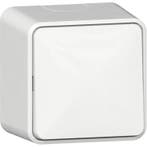 Gira wipschakelaar uit-wis opbouw wit - 310614, Ophalen of Verzenden, Nieuw