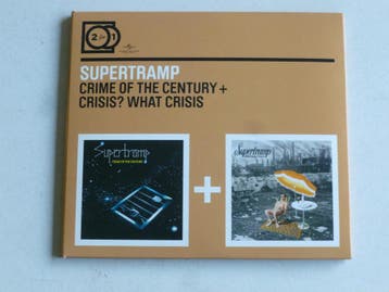 Supertramp - Crime of the Century + Crisis? What Crisis (2 C, Ophalen of Verzenden, Zo goed als nieuw