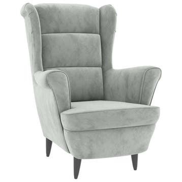 Zitstoel modern grijs | 54% Korting | Tweedekansje, Huis en Inrichting, Fauteuils, Overige materialen, Nieuw, 75 tot 100 cm, Ophalen of Verzenden