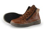 Rieker Veterboots in maat 40 Cognac, Kleding | Dames, Schoenen, Overige kleuren, Verzenden, Overige typen, Zo goed als nieuw