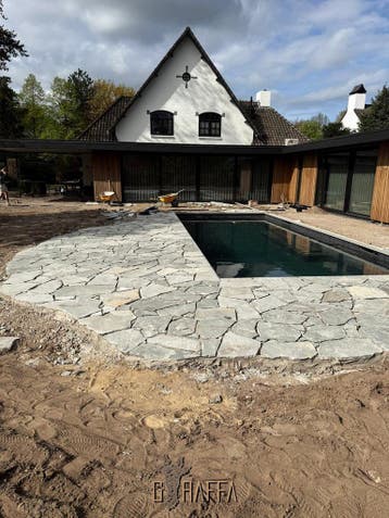 Flagstones Kavala, Nieuw, Ophalen of Verzenden, Terrastegels, Natuursteen