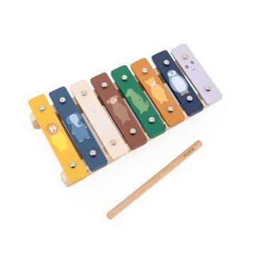 Trixie houten xylofoon kleurrijk mu van €24,95 voor €12,47, Ophalen of Verzenden, Nieuw