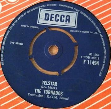 vinyl single 7 inch - The Tornados - Telstar, Cd's en Dvd's, Vinyl Singles, Verzenden, Zo goed als nieuw, 7 inch, Pop