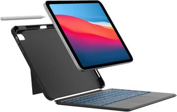 iPad 10.9 Case met Toetsenbord | RGB | Laatste Stuk!, Ophalen of Verzenden, Nieuw