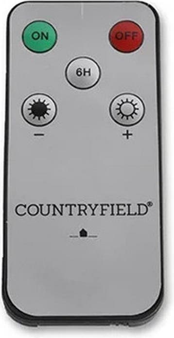 Countryfield Led dinerkaarsen 2x st- wit -H15cm -, Ophalen of Verzenden, Nieuw