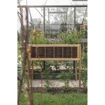 Royal Well Daisy kweektafel vrijstaand 80x110x40 cm - hout, Tuin en Terras, Verzenden, Nieuw
