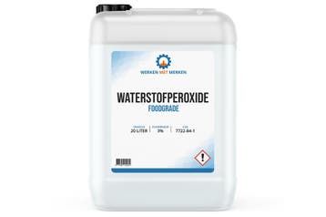 Wmm Chemie Waterstofperoxide foodgrade 3 20 liter, Verzenden, Nieuw