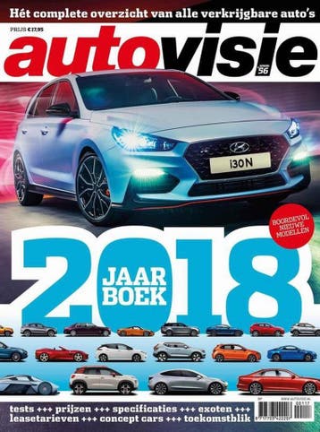 Autovisie jaarboek 2018 8717703422207, Verzenden, Gelezen