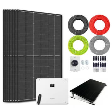 Zonnepanelen Pakket Platdak 11.2 kW 16x 700Wp, Doe-het-zelf en Verbouw, Ophalen of Verzenden, Nieuw