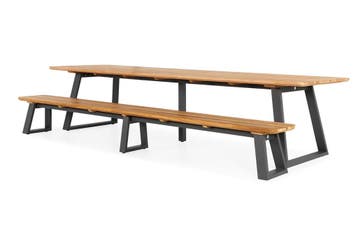 Suns Tomar eettafel en bench 340 x 100 cm |, Ophalen of Verzenden, Nieuw