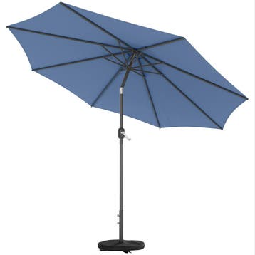 Parasol Ø295 Cm, UV 30+ Parasol Ronde Balkonparasol Strandpa, Verzenden