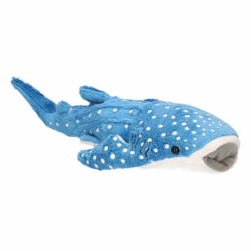 Pluche knuffel blauwe walvis haai 28 cm - Knuffel haaien, Verzenden, Nieuw