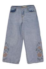 Levis Broek Meisjes in maat 116 Blauw, Verzenden, Zo goed als nieuw, Levi's, Jongen of Meisje