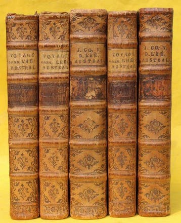 James Cook - Voyage dans lhemisphere Austral, et autour du, Antiek en Kunst, Antiek | Boeken en Bijbels
