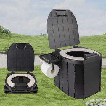 Draagbaar Opvouwbaar Toilet - Inklapbaar Noodtoilet voor Aut, Verzenden, Nieuw