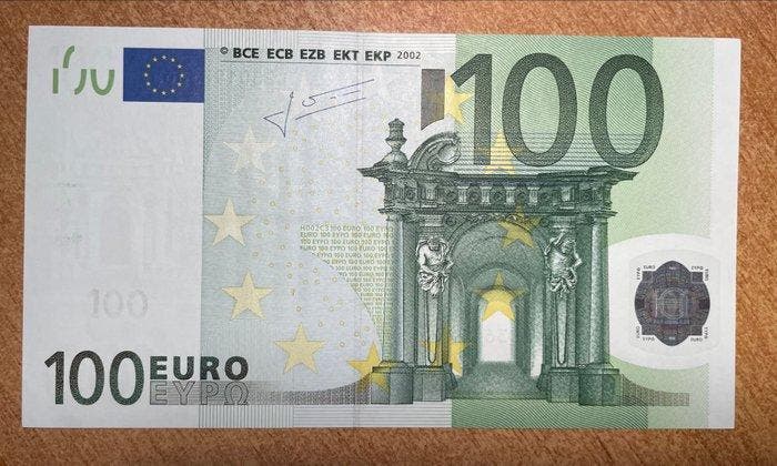 Europese Unie, Finland. - 100 Euro 2002 - Trichet H002, Postzegels en Munten, Bankbiljetten | Europa | Niet-Eurobiljetten