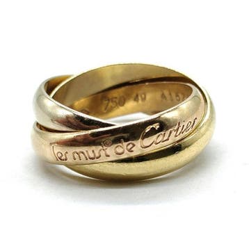 Cartier - Ring - 18 karaat Geel goud - Drie-eenheid, Sieraden, Tassen en Uiterlijk, Ringen, Nieuw