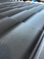 Dakpanplaten Zwart uit Voorraad €12,63m2 / Sandwichpanelen, Ophalen of Verzenden, Nieuw, Overige materialen