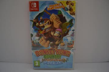 Donkey Kong Country - Tropical Freeze - NEW (SWITCH UKV), Spelcomputers en Games, Verzenden, Zo goed als nieuw