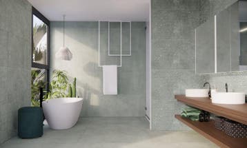 Vloertegel/Wandtegel Groen 60x120cm (Muurtegels), 60 cm of meer, Nieuw, Ophalen of Verzenden, 10 m² of meer