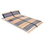 vidaXL Lattenbodem met 42 latten 7 zones 120x200 cm, Huis en Inrichting, Slaapkamer | Bedden, Verzenden, Nieuw, Twijfelaar, 120 cm