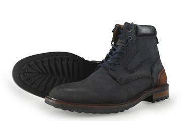 Loff 1881 Veterschoenen in maat 43 Blauw, Zo goed als nieuw, Loff 1881, Veterschoenen, Verzenden