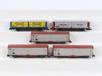 Fleischmann N - 8338/8338K/9393 - Modeltrein goederenwagon, Nieuw
