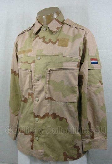 KL Desert camo basis jas - meerdere maten - origineel, Ophalen of Verzenden, Landmacht, Nederland, Kleding of Schoenen