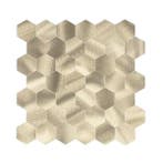 Zelfklevend Mozaïek Hexagon Gold, Nieuw