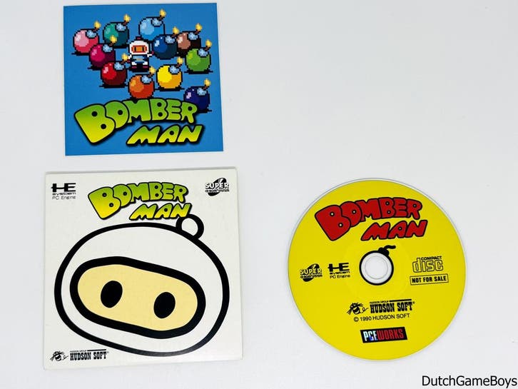 PC Engine - PCE Works - Bomberman, Spelcomputers en Games, Games | Overige, Gebruikt, Verzenden