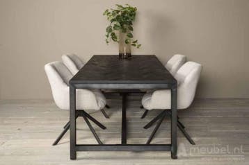 Eettafel Ziano - eettafel, Huis en Inrichting, Tafels | Eettafels, Nieuw, Overige vormen, Overige materialen