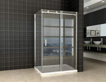 Douchedeur + zijwand 1200 x 800 x 2000 mm 8mm NANO glas, Verzenden, Nieuw