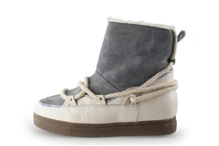 Poelman Snowboots in maat 38 Wit, Kleding | Dames, Schoenen, Wit, Zo goed als nieuw, Snowboots, Verzenden