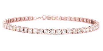 Zonder minimumprijs - Armband - 14 karaat Roségoud - 6.35ct., Nieuw
