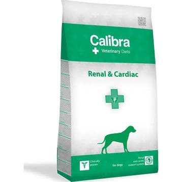 Calibra Veterinary Diets Dog Renal & Cardiac hondenvoer 12kg, Verzenden, Hond
