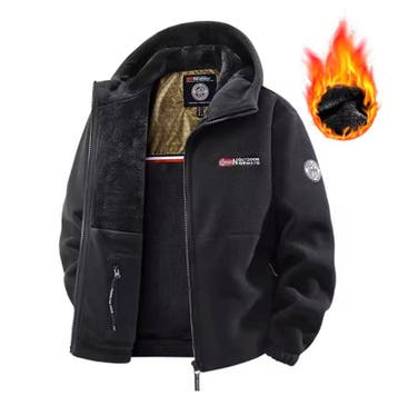 Verwarmde Heren Jas Fleece Softshell Thermisch Outdoor, Kleding | Dames, Wintersportkleding, Verzenden, Nieuw