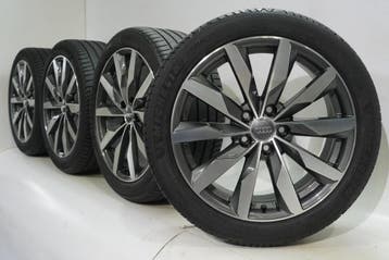 Audi A4 S4 B9 8W 18 inch velgen Michelin Zomerbanden Origine, Auto-onderdelen, Banden en Velgen, 18 inch, Gebruikt, Velg(en), Ophalen of Verzenden