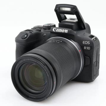 Canon EOS R10 + RF-S 18-150mm F/3.5-6.3 IS STM tweedehands, Audio, Tv en Foto, Verzenden, Nieuw