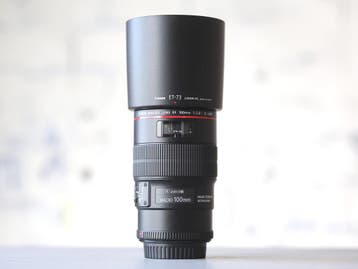 Canon EF 100mm f/2.8L Macro IS USM - 1 jaar garantie!, Canon, Ophalen of Verzenden, Zo goed als nieuw, Macrolens