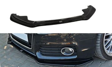 Voorspoiler Audi S5 / AS-Line 8T Glanzend Zwart, Ophalen of Verzenden, Nieuw