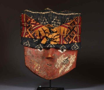 Precolumbiaanse kunst, Chancai-cultuur Hout, Stof Masker.