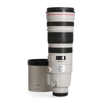Canon EF 200-400mm F4.0 L IS USM, Zo goed als nieuw, Telelens