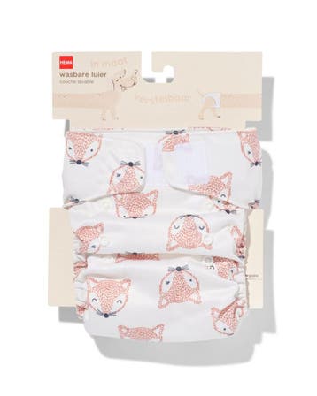 HEMA Wasbare luier vos van €12.99 voor €6.49 sale, Verzenden, Nieuw