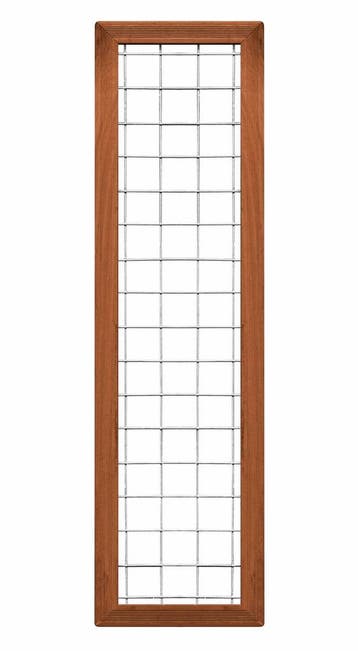 CarpGarant Draadscherm in kader Hardhout 180 x 45 cm, Nieuw