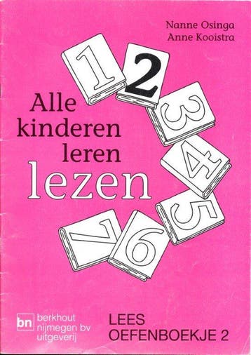 Alle Kinderen Leren Lezen lees/oefenboekje 2, Verzenden, Nieuw