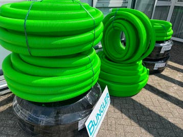 WTW 90mm 20m Kanaal, Slang ( Ubbink Heatpex Hybalans ae48c ), Ophalen of Verzenden, Nieuw, Ventilator en Afzuiger