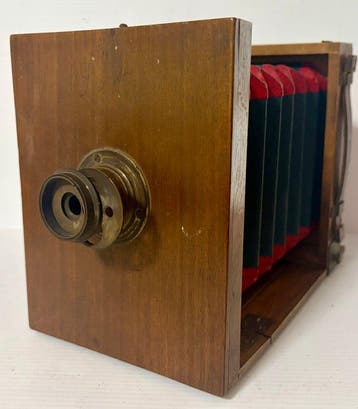 keine Marke Reisekamera 9x12cm Analoge opvouwbare camera, Audio, Tv en Foto, Fotocamera's Analoog, Nieuw