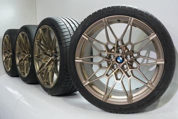 BMW M3 M4 G80 G82 826M 19 & 20 inch velgen Michelin Zomerban, 19 inch, Gebruikt, Velg(en), Ophalen of Verzenden